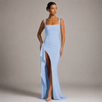 Celeste Asymmetric Maxi Dress