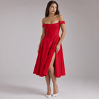 Camélia Vintage Floral Maxi Dress