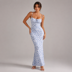 Valentina Lace Corset Midi Dress